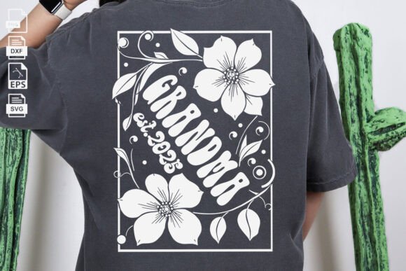 Floral Grandma SVG for Mother’s Day