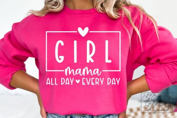 Girl Mama SVG - Mom of Girls Shirt PNG Review