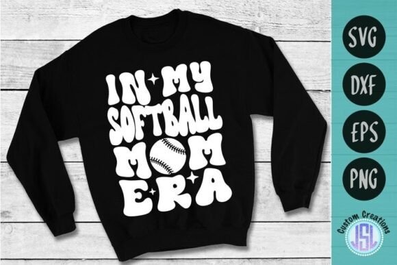 In My Softball Mom Era SVG Cut File Review
