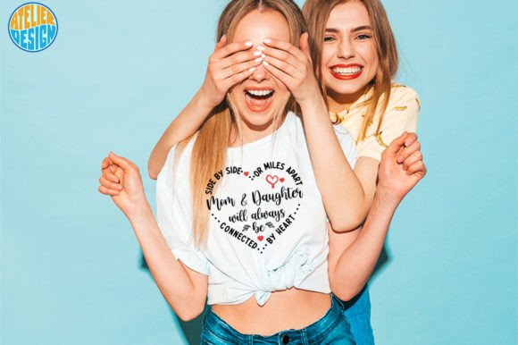 Mom Daughter Svg Designs That Actually Stitch Well