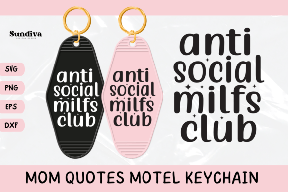 Mom Motel Keychain SVG Mom Sayings 6