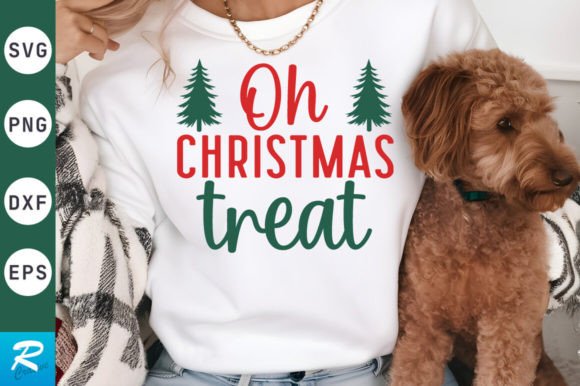 Oh Christmas SVG Design, Christmas Dog