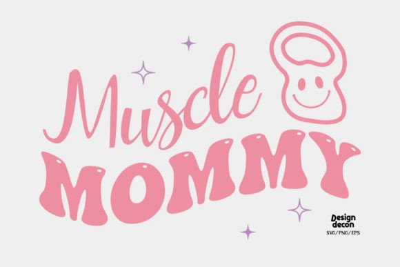 Workout Mom Quotes Pink SVG
